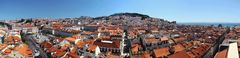 Ausblick vom Elevador de Santa Justa