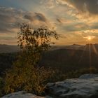 Ausblick vom Gamrik, Sächsische Schweiz