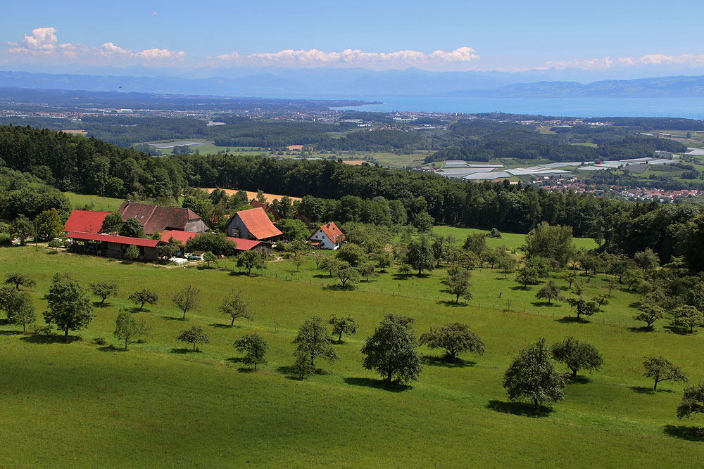 Ausblick vom Gehrenberg bei Markdorf