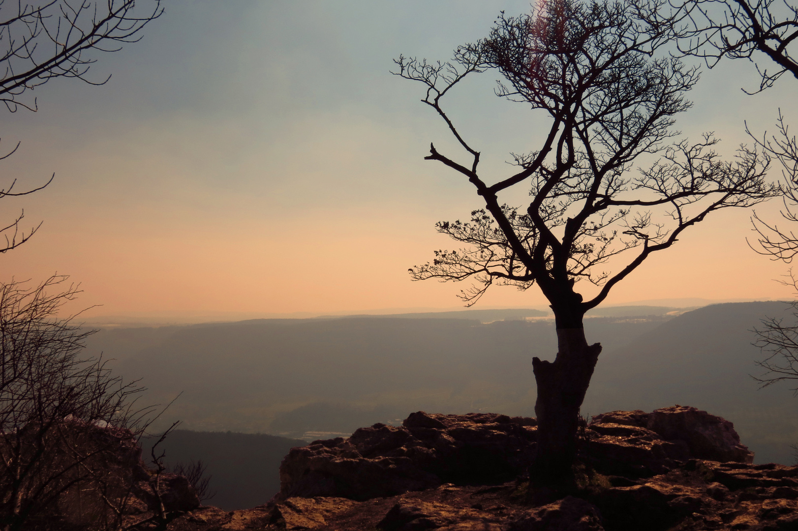 Ausblick vom Gelben Felsen