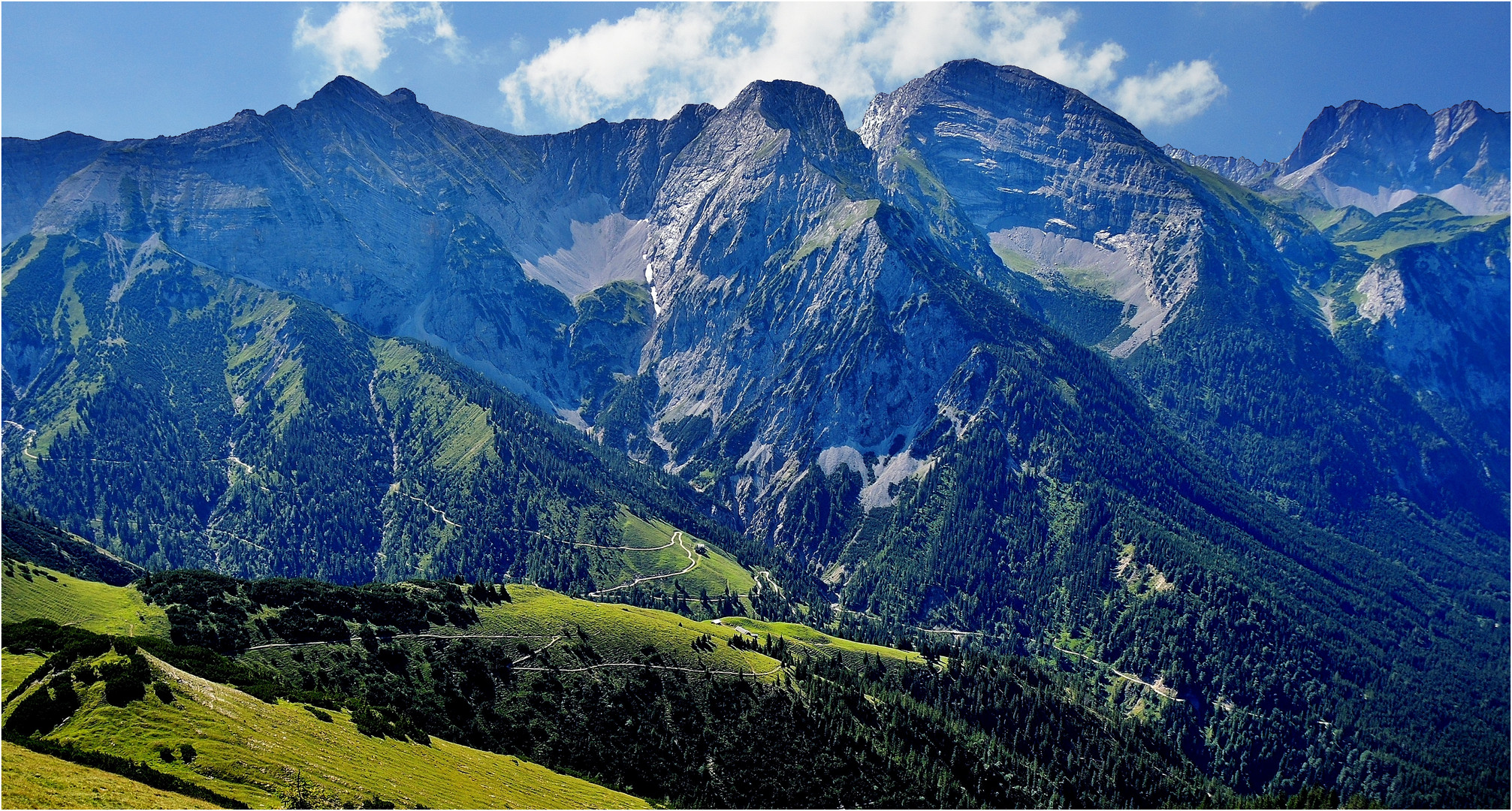 Ausblick vom Gipfel…