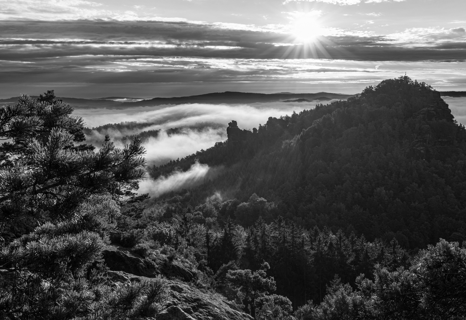 Ausblick vom Gohrisch