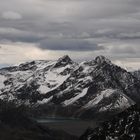 Ausblick vom Grieskogel im Sellraintal auf den Stausee