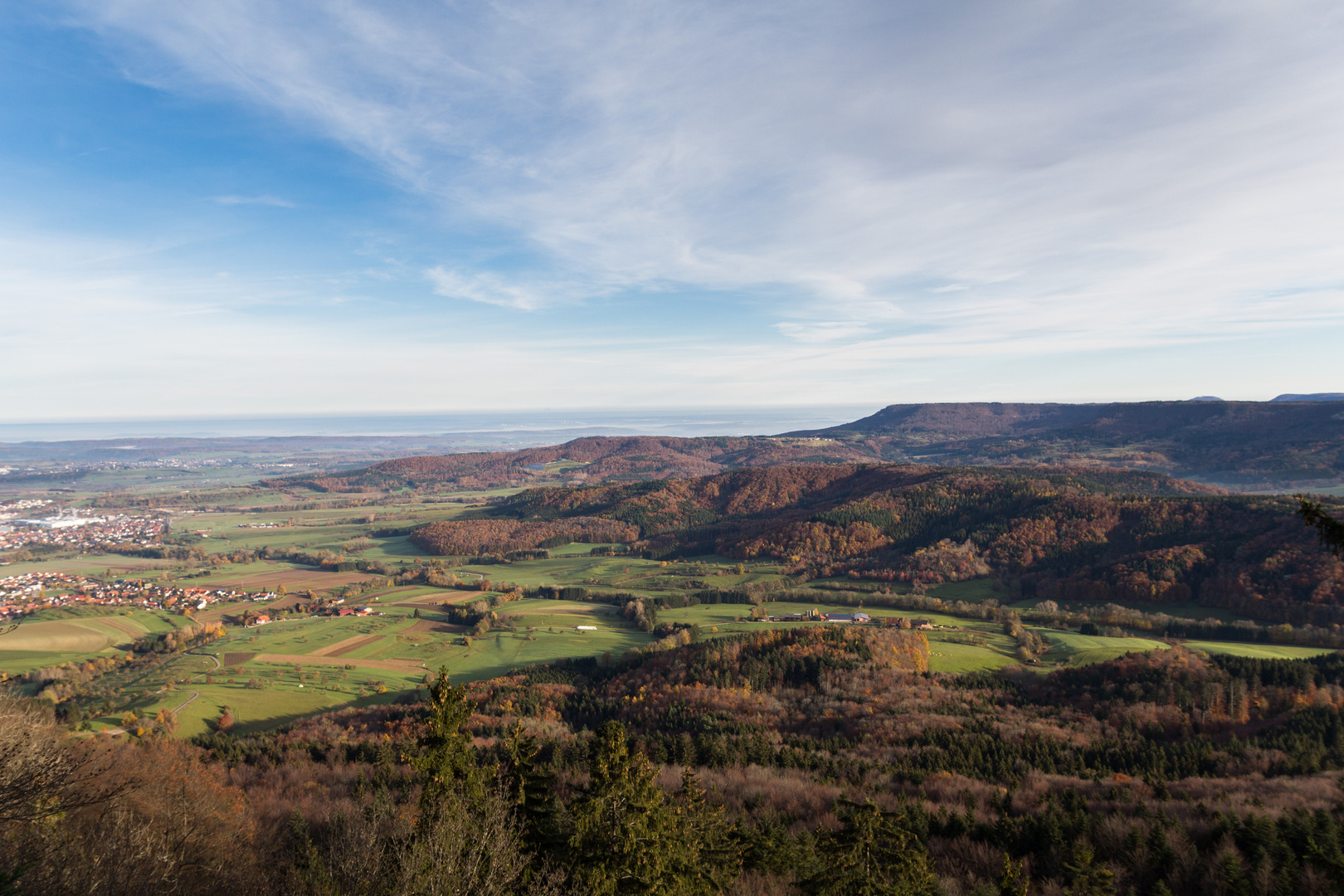 Ausblick vom Hangender Stein