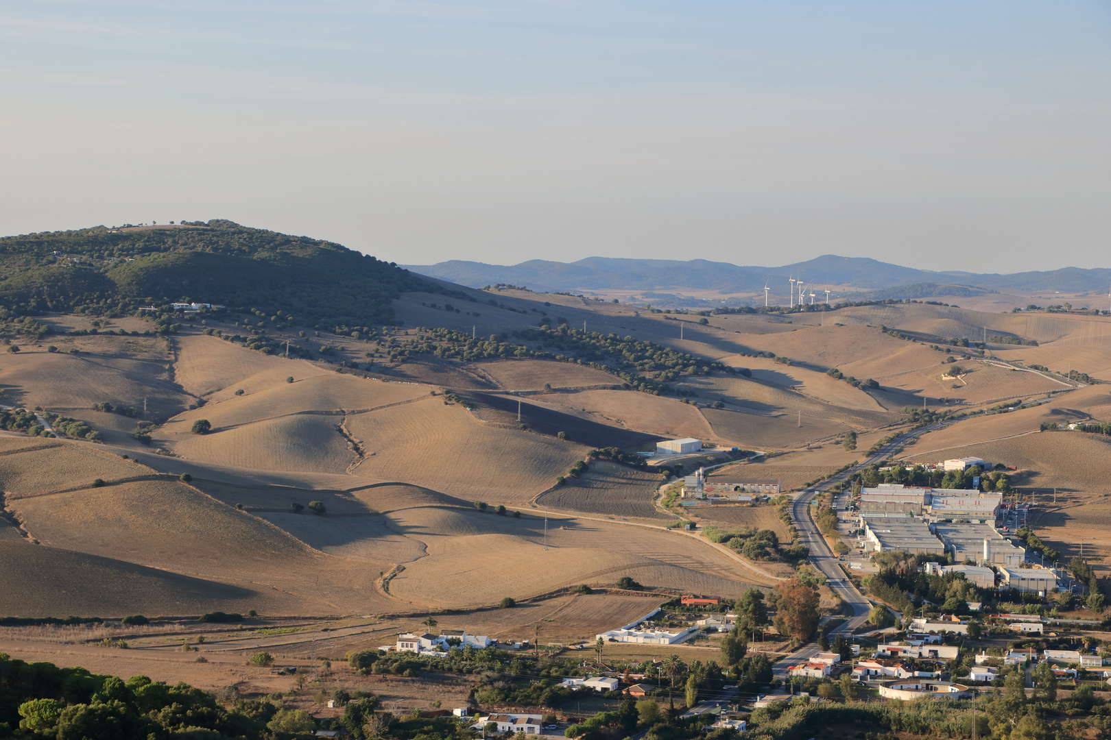 Ausblick vom Hochplateau Vejer de la Frontera