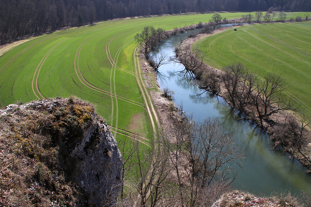 Ausblick vom "Känzele" bei Inzigkofen