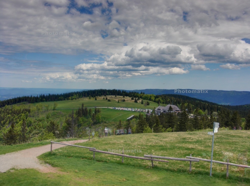 Ausblick vom Kandel HDR