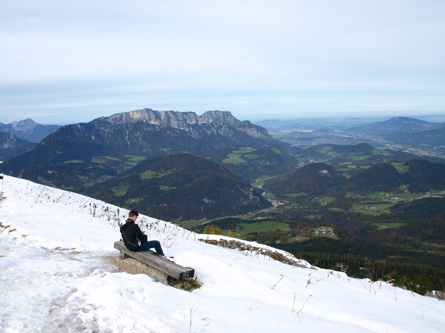 Ausblick vom Kehlsteinhaus