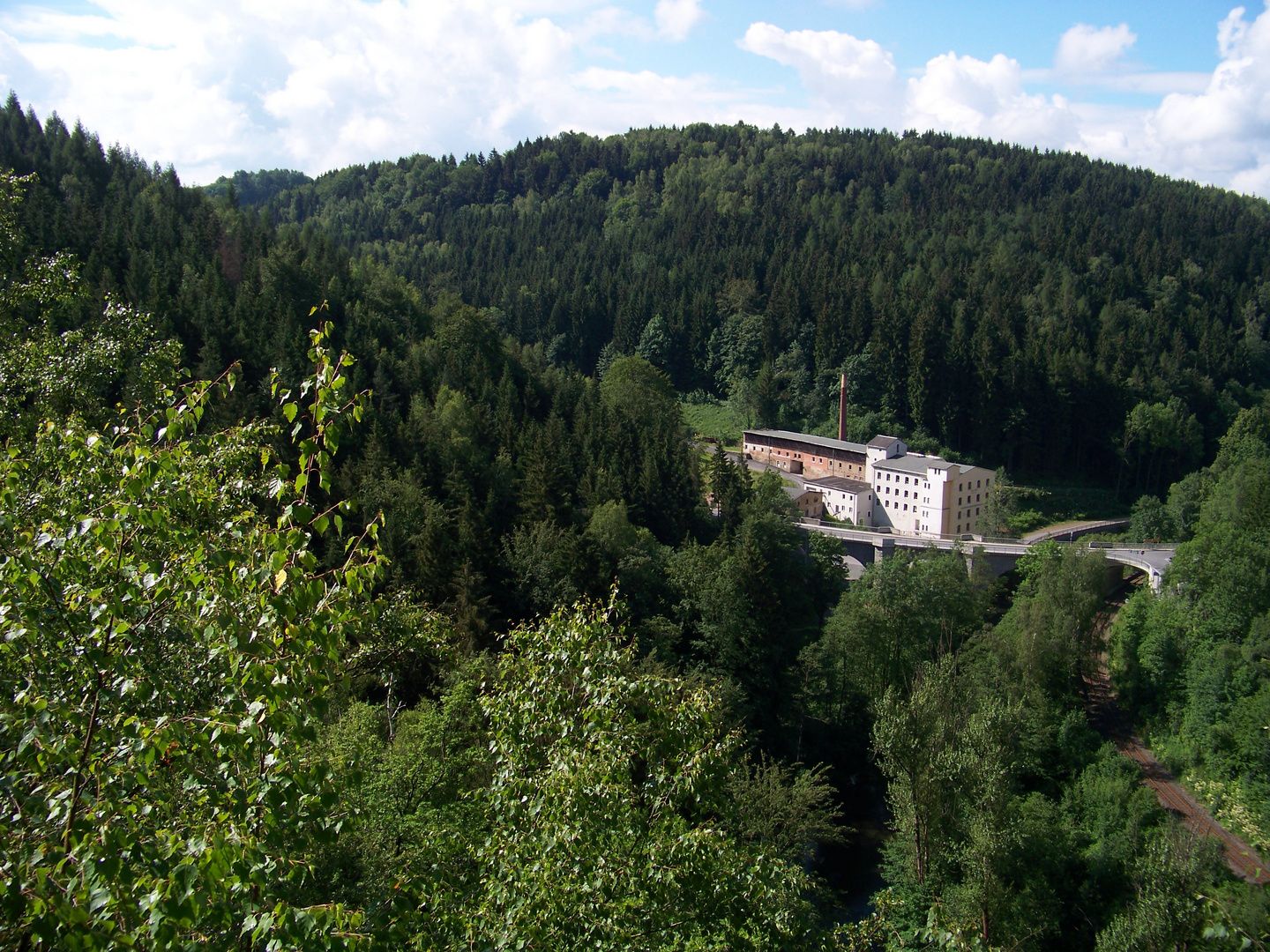 Ausblick vom Kellerlochfelsen