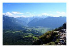 ausblick vom klettersteig leadership