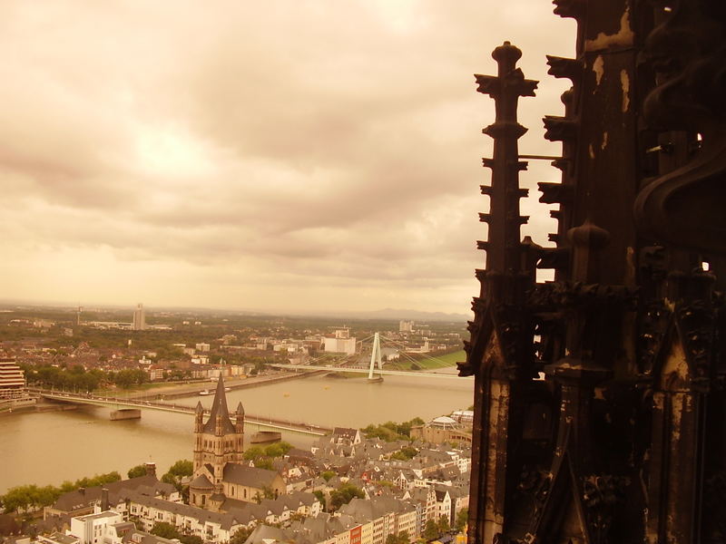 Ausblick vom Kölner Dom