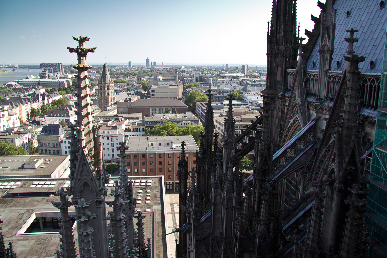 Ausblick vom Kölner Dom