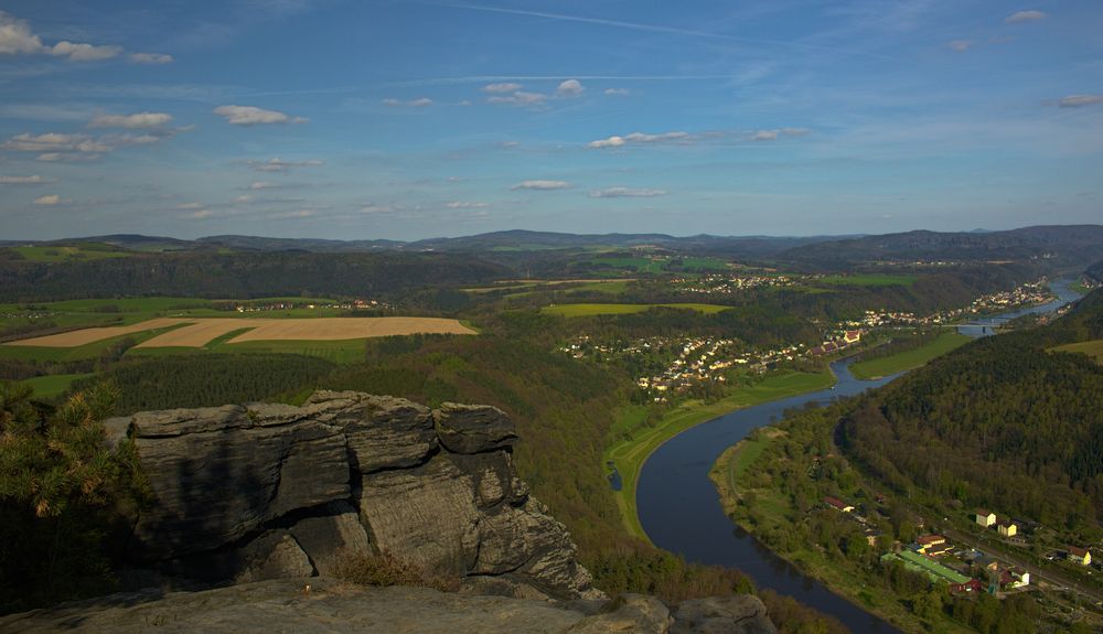 Ausblick vom Lilienstein