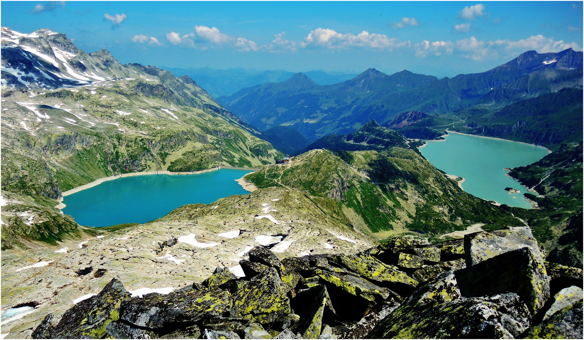 Ausblick vom Medelzkopf (2761 m)…