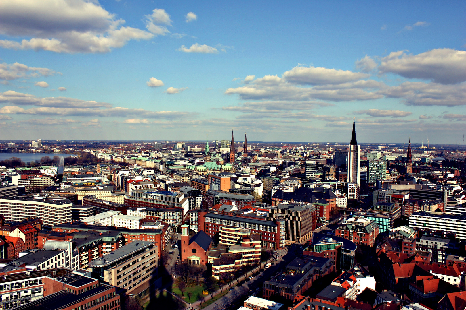 Ausblick vom Michel