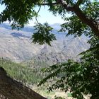 Ausblick vom Mirador de Unamuno im Höhendorf Artenara in Gran Canaria