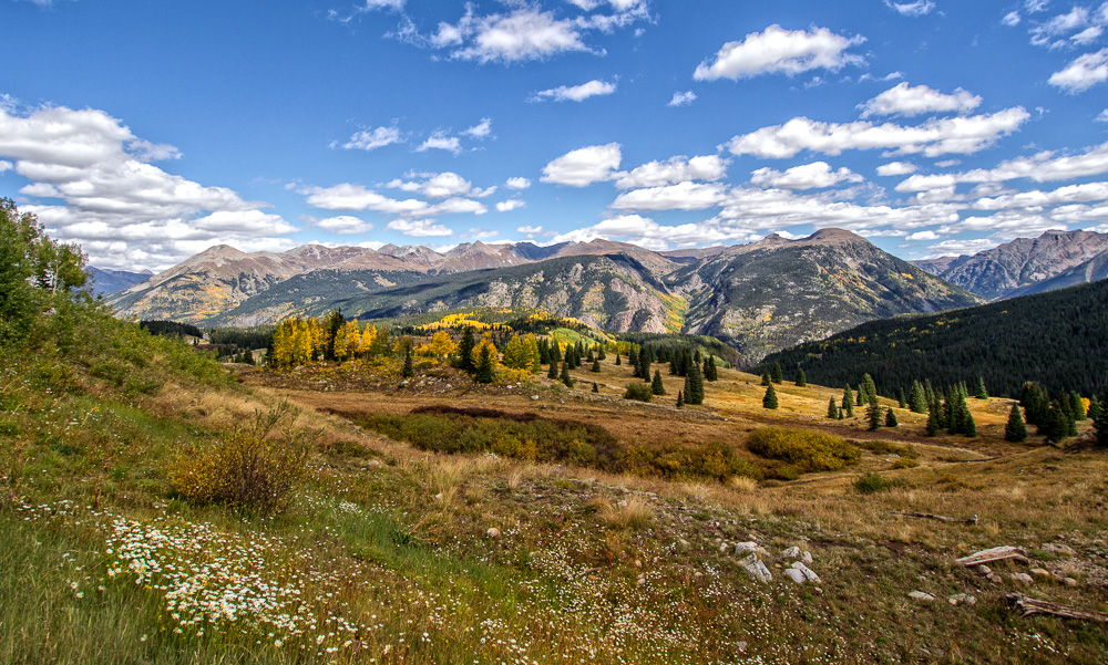 Ausblick vom Molas Pass Overlook in Colorado - Überarbeitet