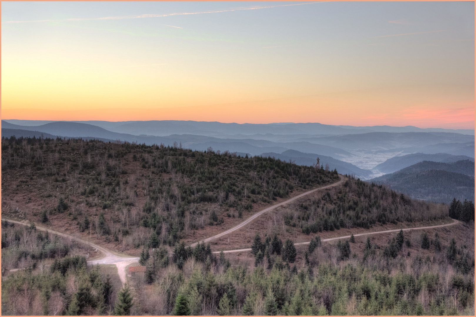 Ausblick vom Mooskopf ins Kinzigtal