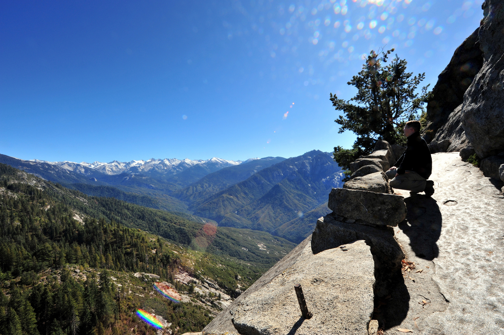 Ausblick vom Moro Rock -Sequoia NP