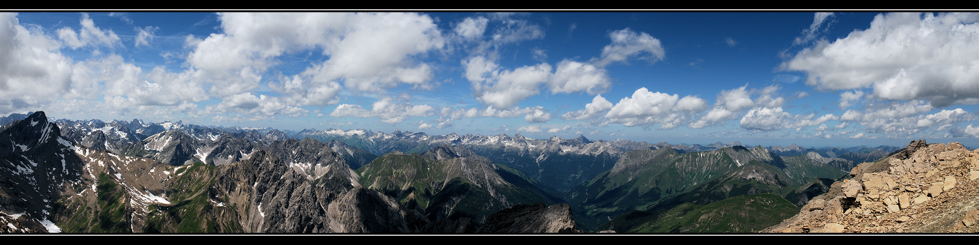 ~~ Ausblick vom Muttekopf 2774m Seehöhe ~~