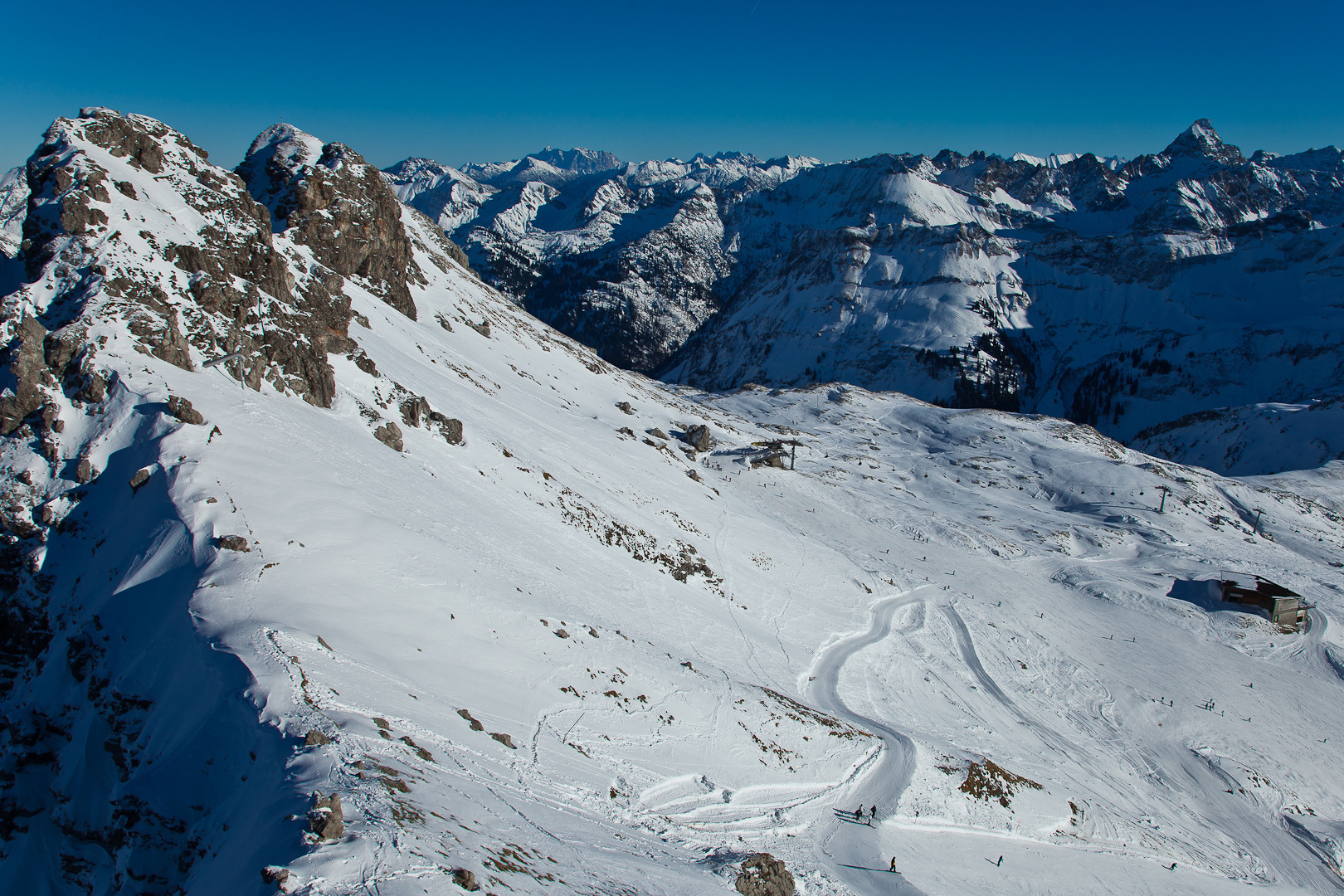 Ausblick vom Nebelhorn...