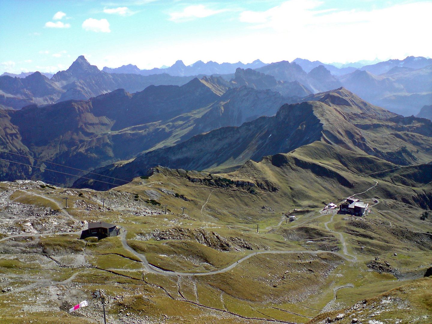 Ausblick vom Nebelhorn