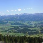 Ausblick vom Ofterschwanger Horn