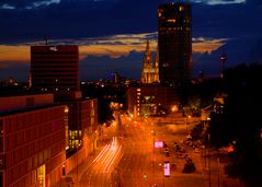 Ausblick vom Parkausdach in Köln Deutz