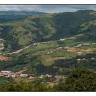 Ausblick vom Pico dos Bodes (Sao Miguel, Azoren)