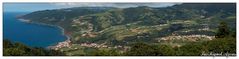 Ausblick vom Pico dos Bodes (Sao Miguel, Azoren)