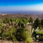 Ausblick vom Rand des Vulkans Bandama Gran Canaria