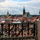 Ausblick vom Reichenturm in Bautzen in Richtung Westen