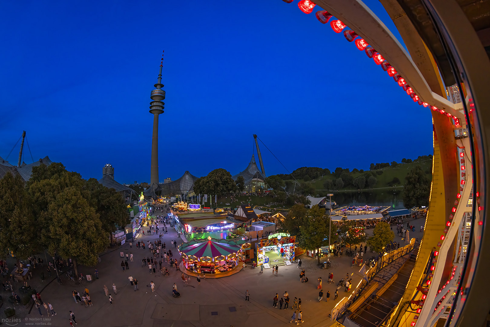 Ausblick vom Riesenrad