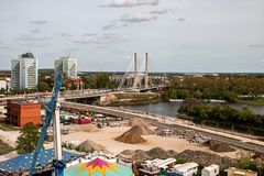 Ausblick vom Riesenrad...