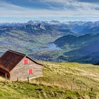 Ausblick vom Rigi (Kulm) Richtung Lauerzersee