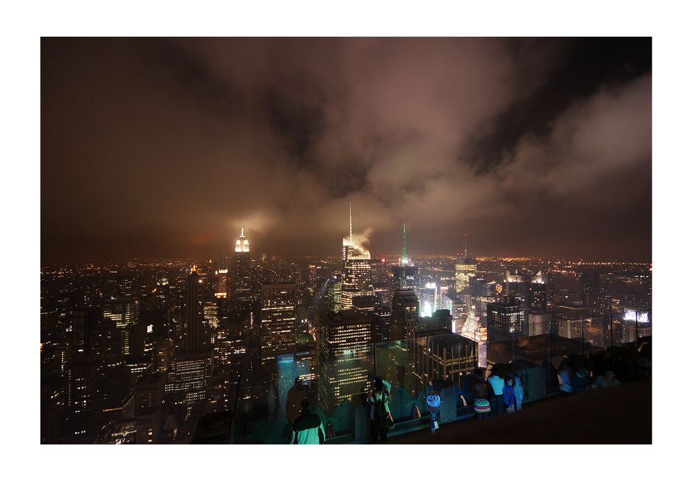 Ausblick vom Rockefeller Center