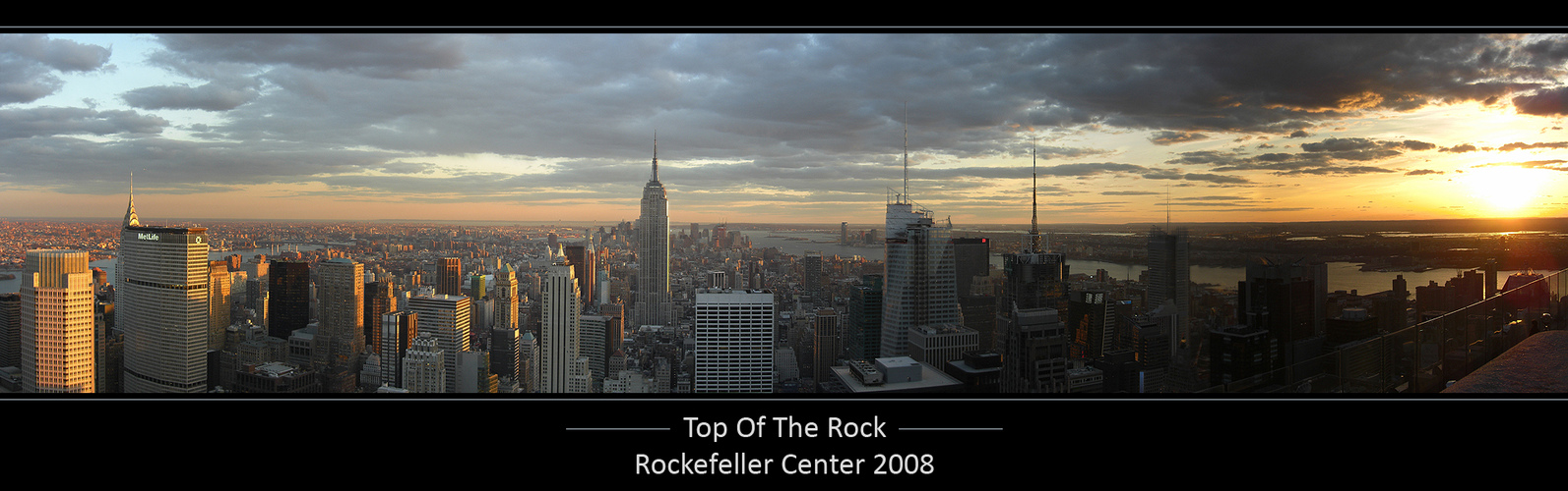Ausblick vom Rockefeller Center