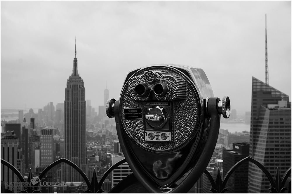 Ausblick vom Rockefeller Center