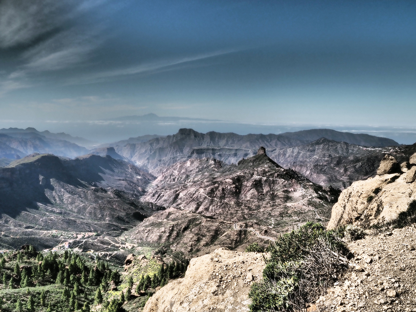 Ausblick vom Roque Nublo