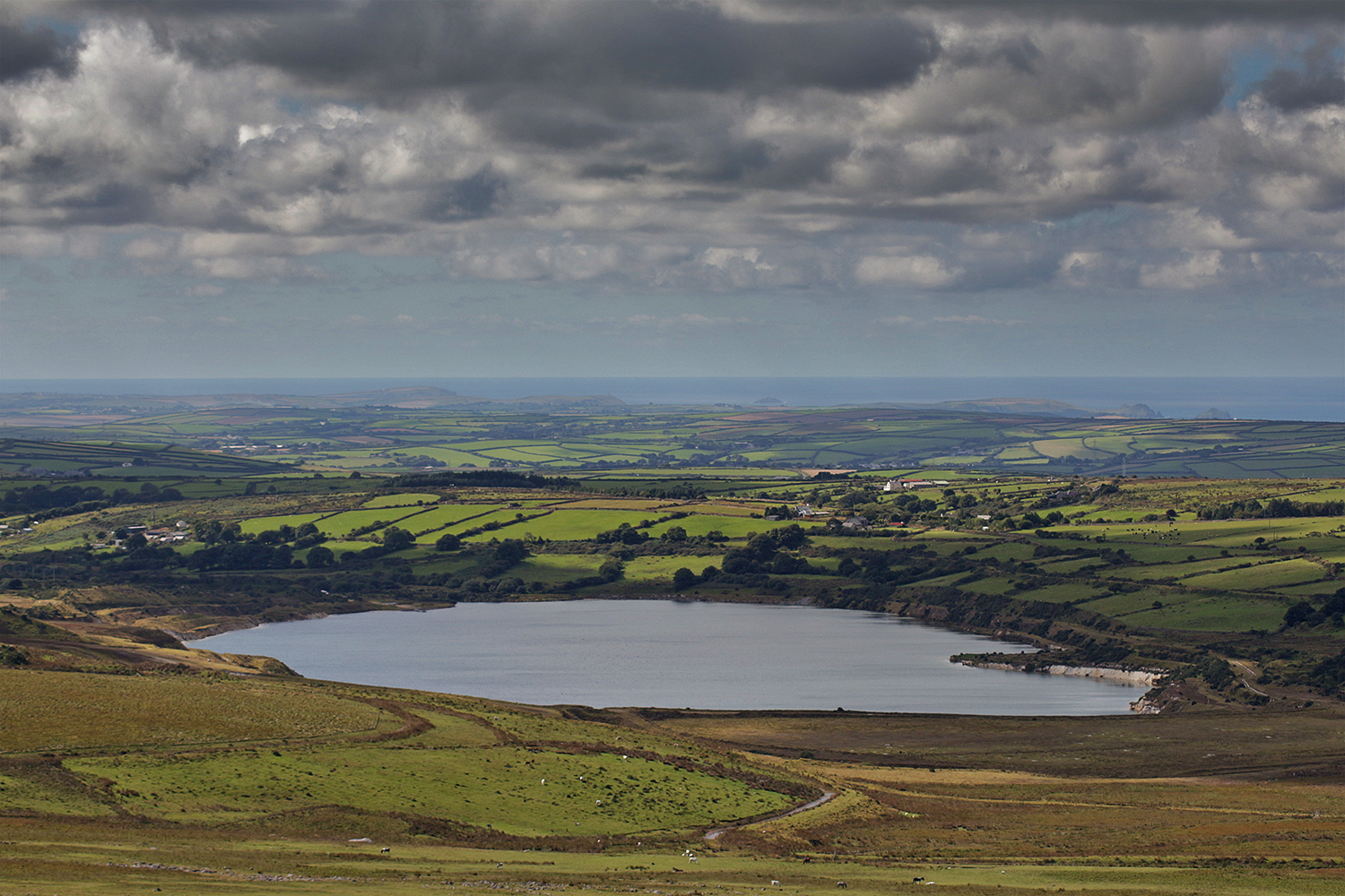 Ausblick vom Rough Tor nach Norden