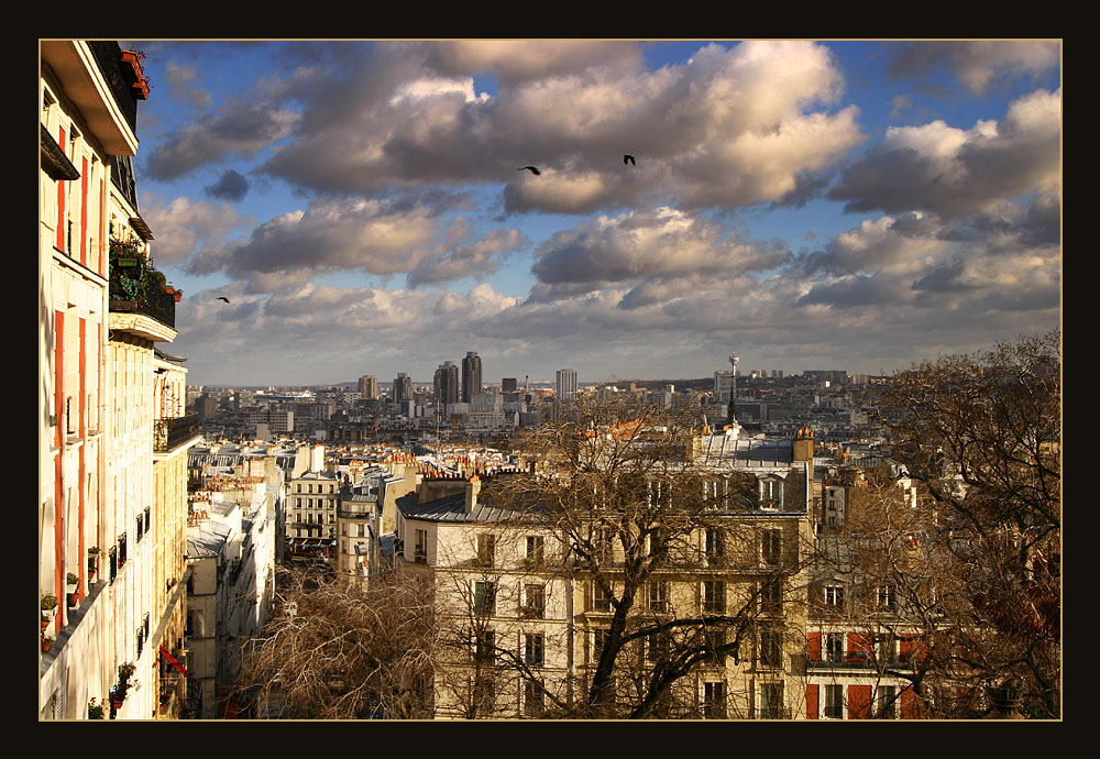 Ausblick vom Sacré Coeur