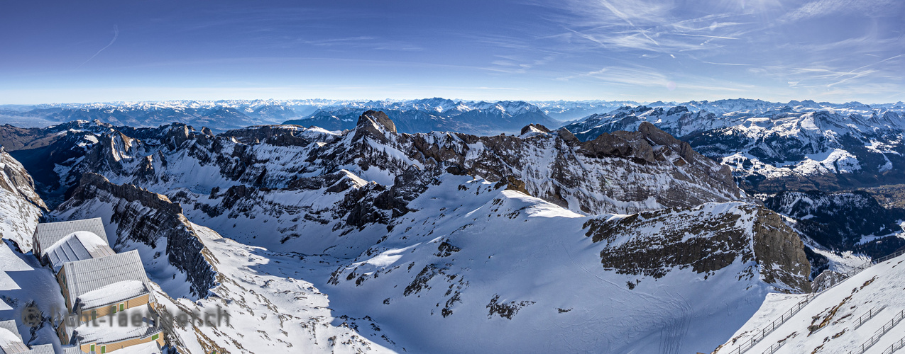 Ausblick vom Säntis