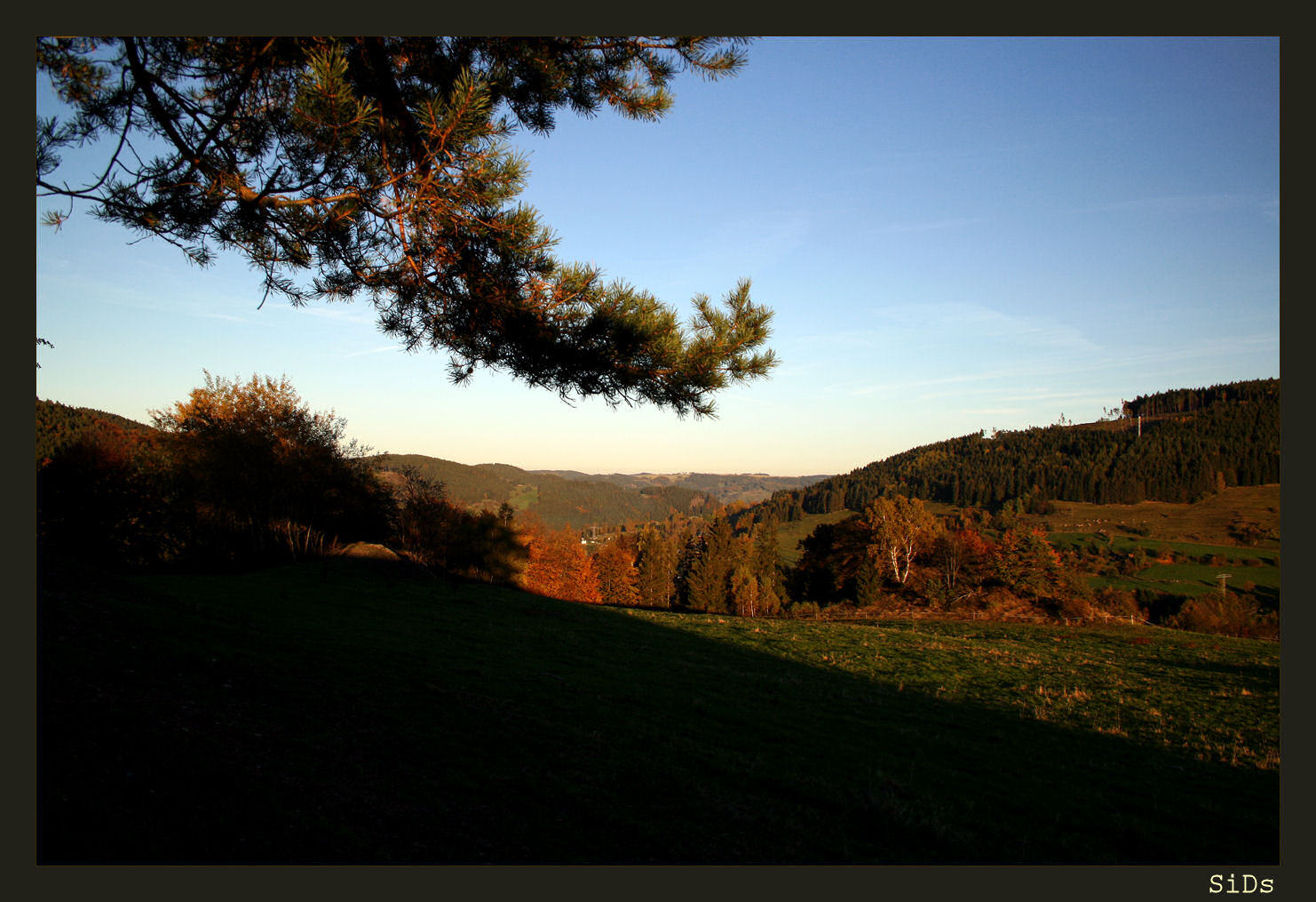 Ausblick vom "Sattel" oberhalb Gräfenthals