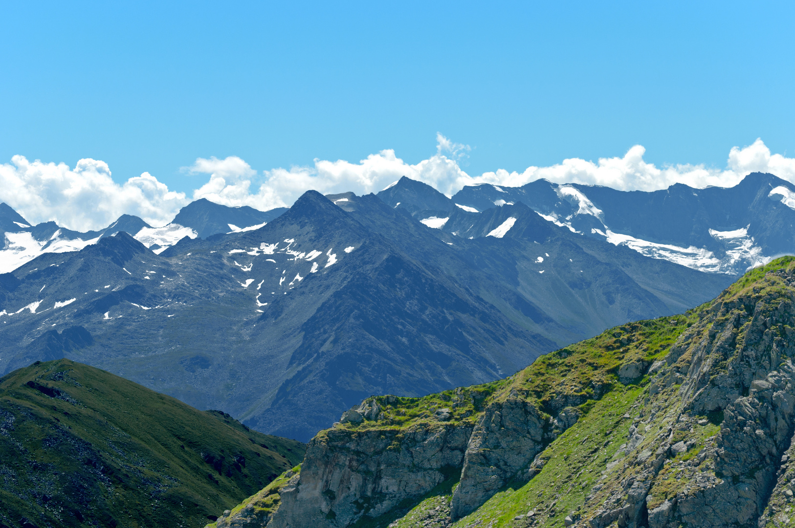 Ausblick vom Schafsiedl in der Kelchsau