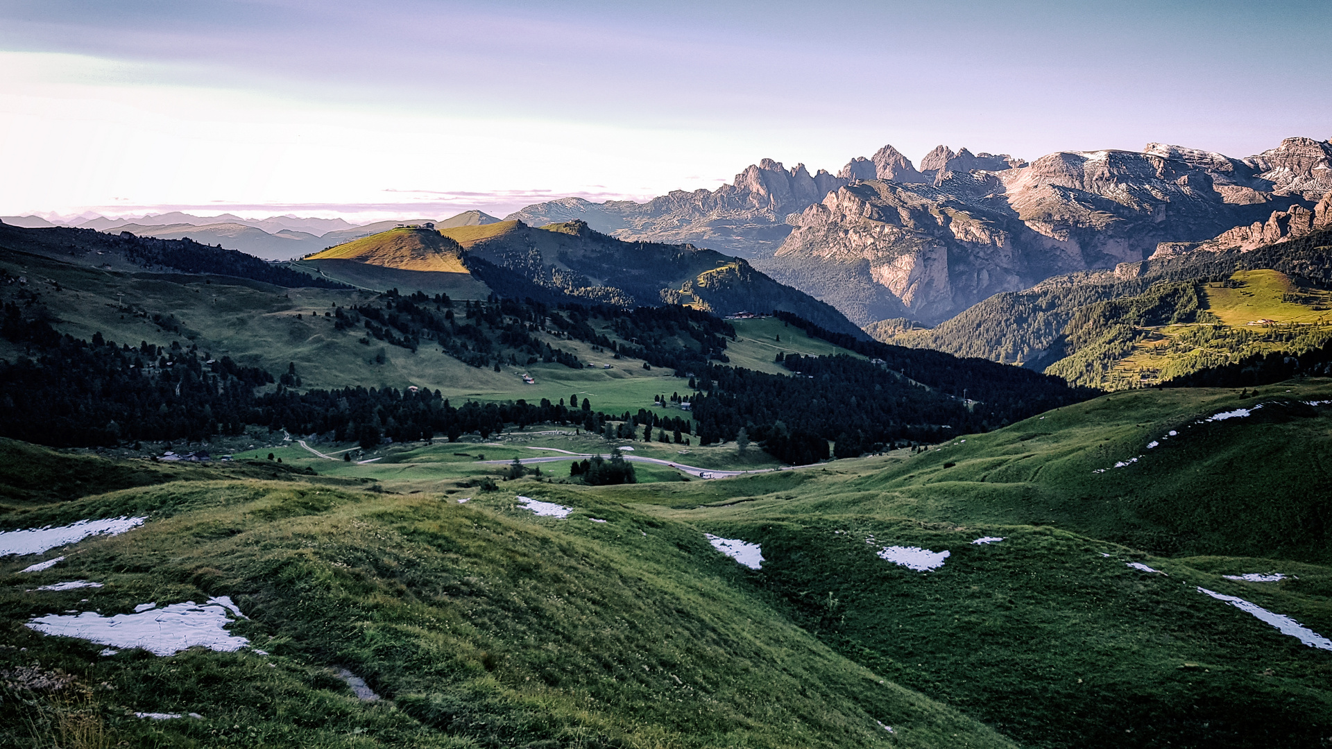 Ausblick vom Sellajoch