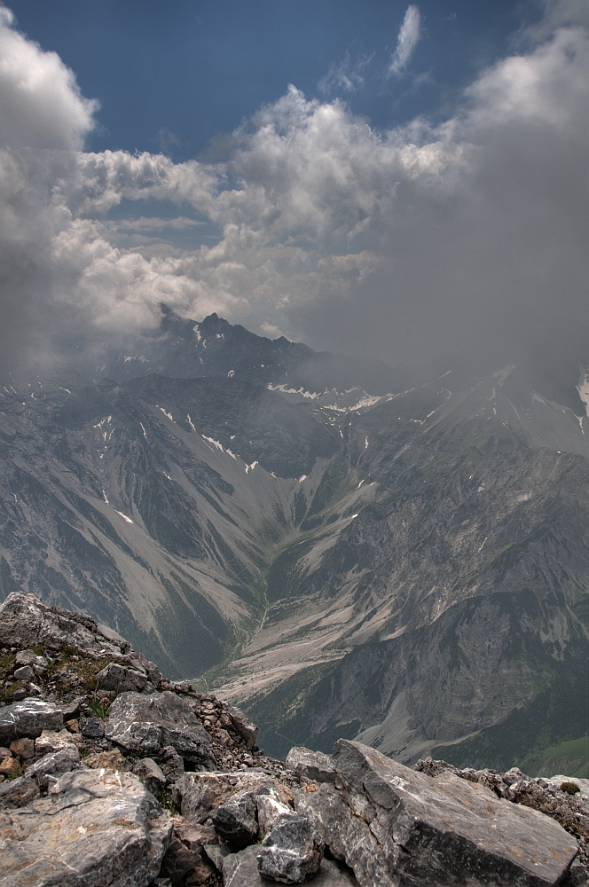 Ausblick vom Sonnjoch