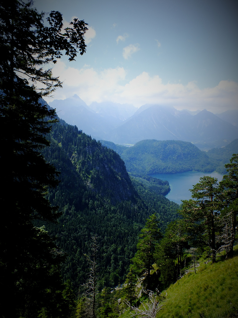 Ausblick vom Tegelberg