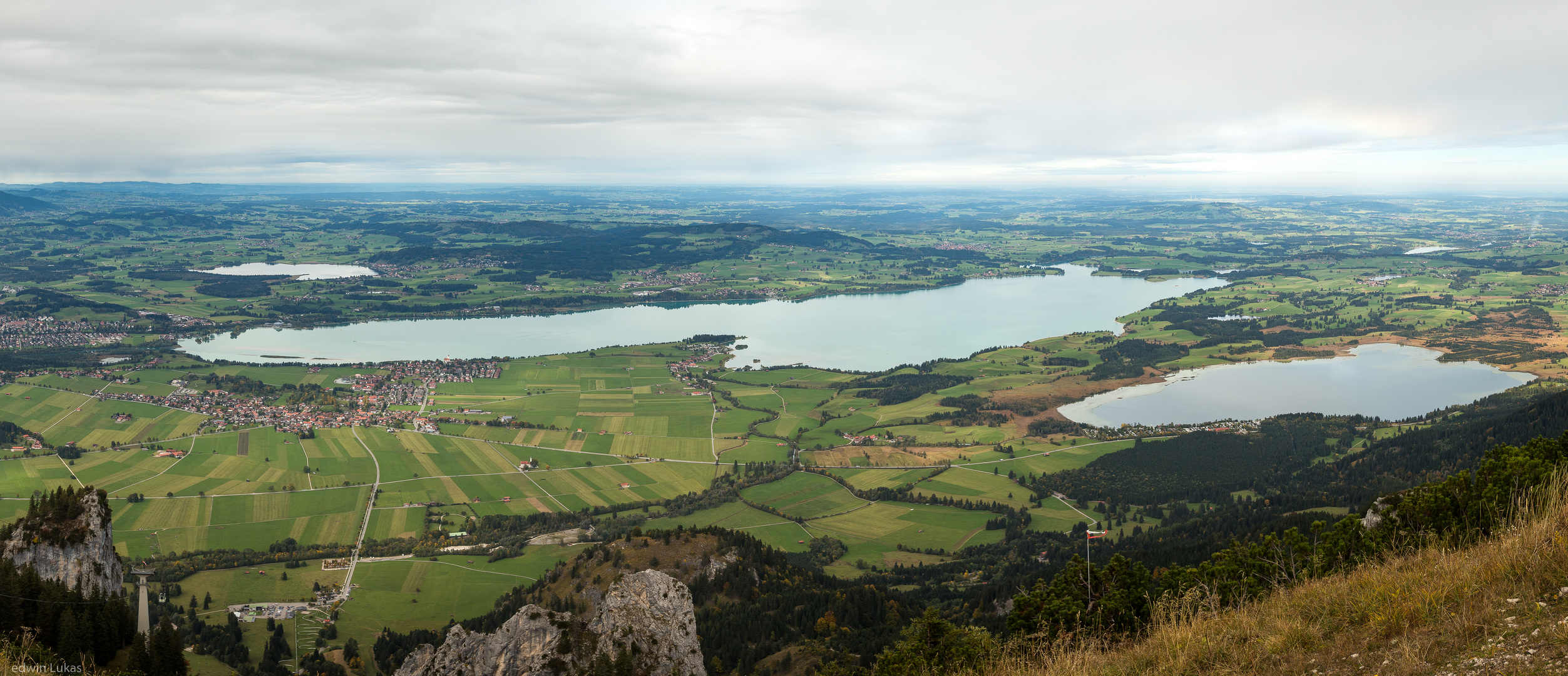 Ausblick vom Tegelberg