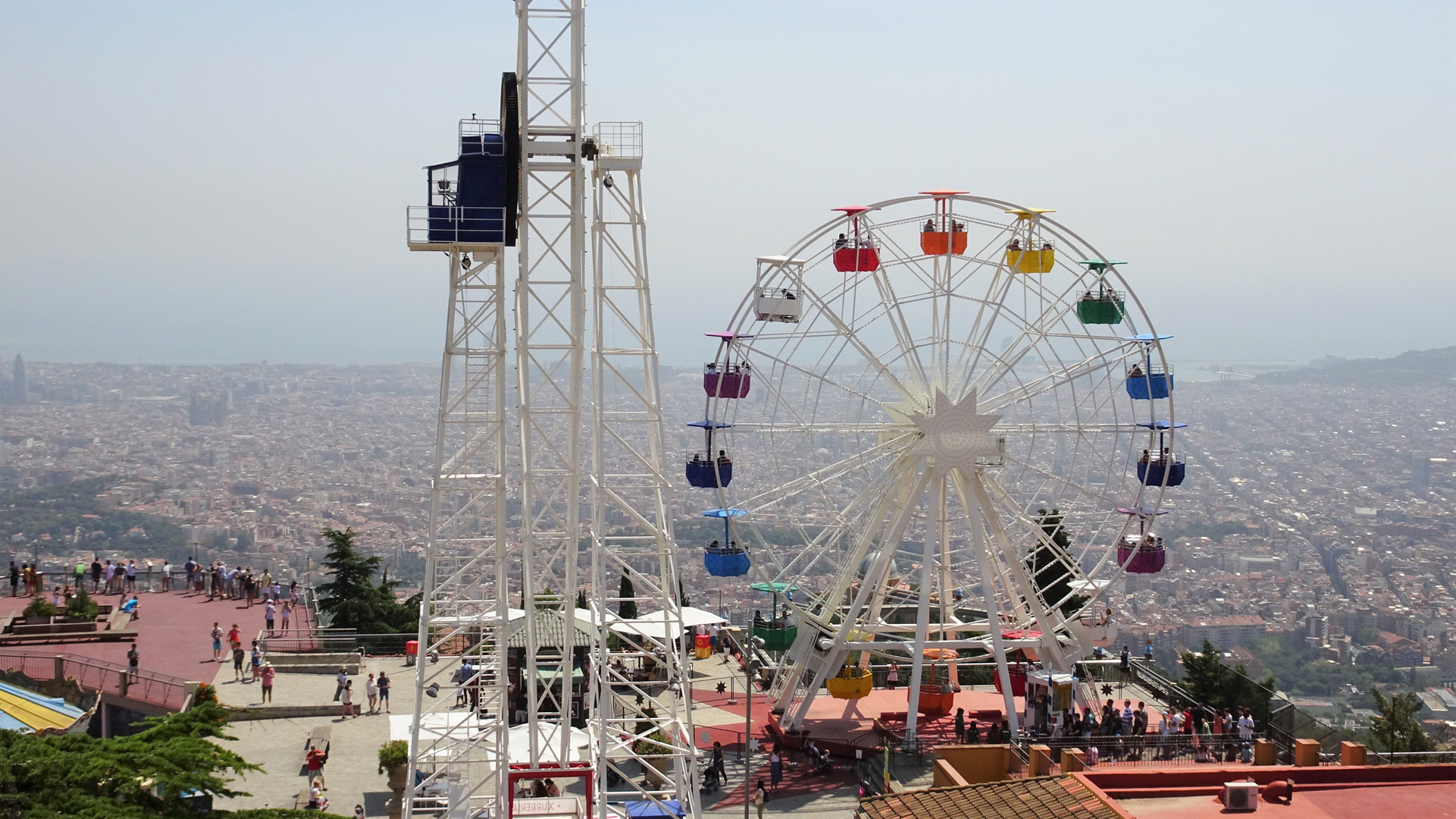 Ausblick vom Tibidabo