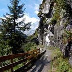 Ausblick vom Trominier auf die Berge der Silvretta